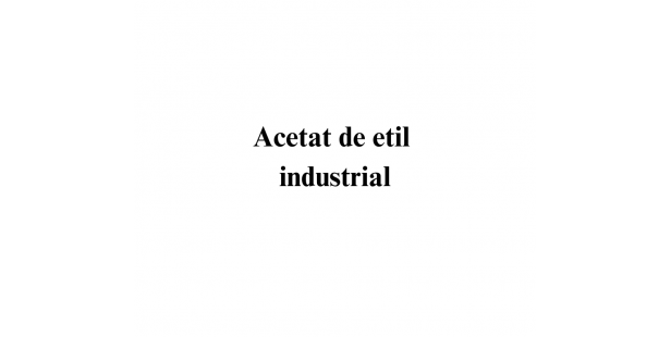 Acetat De Etil